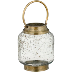 Lantaarn Liscia 23 cm hoog van glas