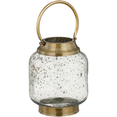 Lantaarn Liscia 23 cm hoog van glas