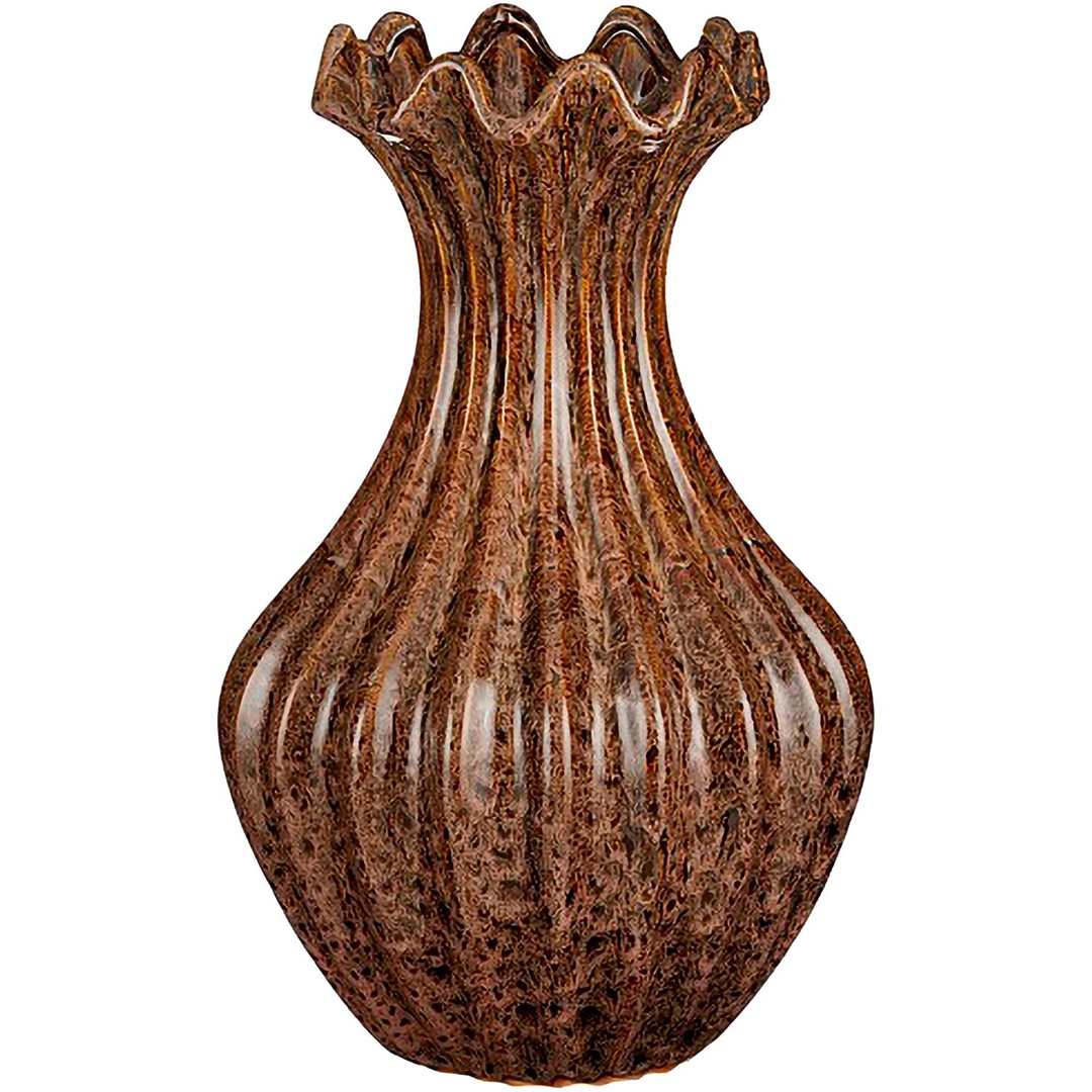 Vaas Liscia 43,5 cm hoog bruin
