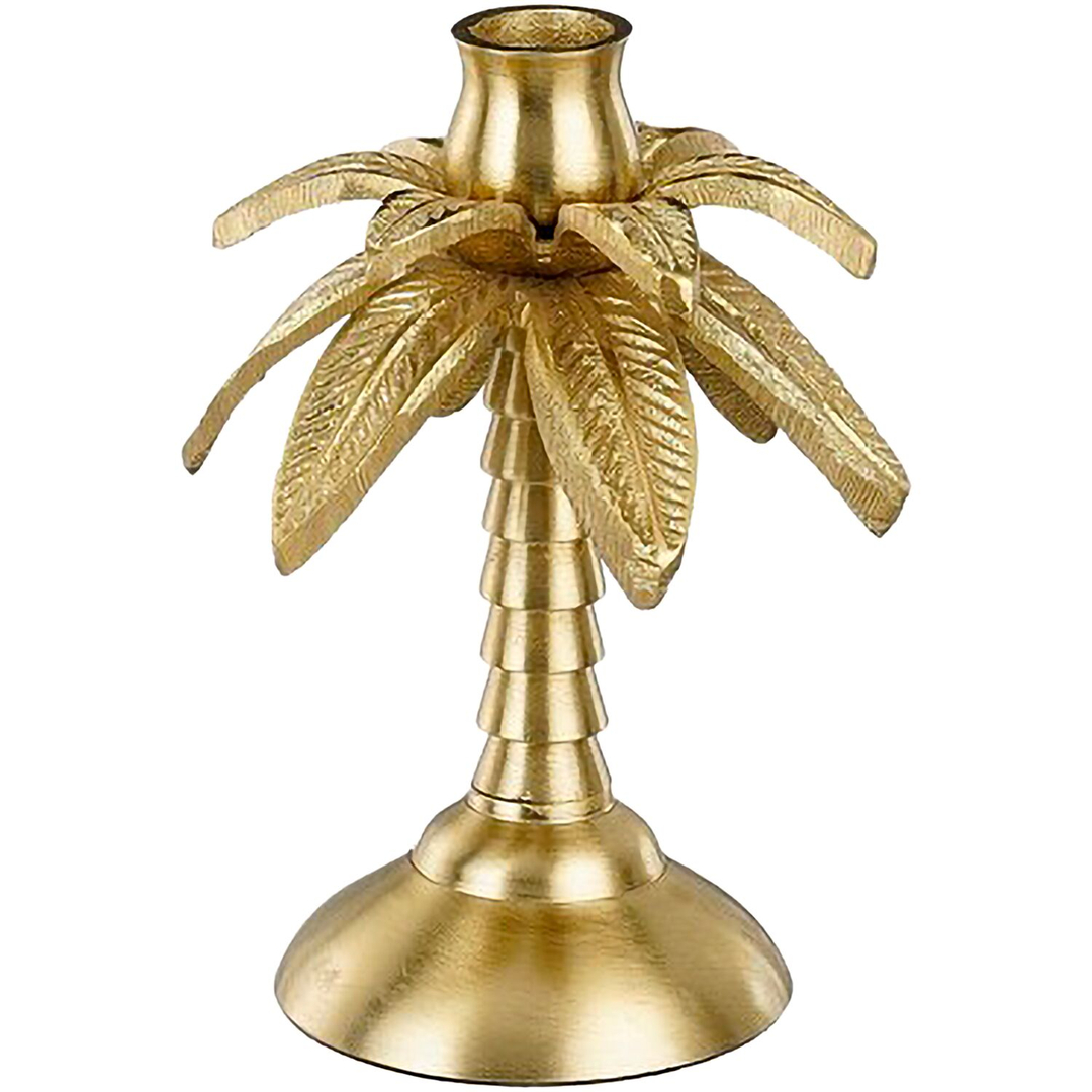 Kandelaar Liscia 17 cm hoog goud