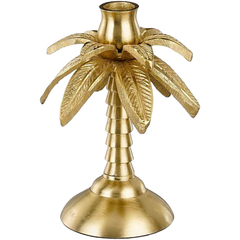 Kandelaar Liscia 17 cm hoog goud