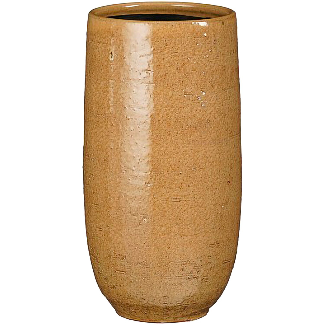 Vaas Liscia 35 cm hoog lichtbruin