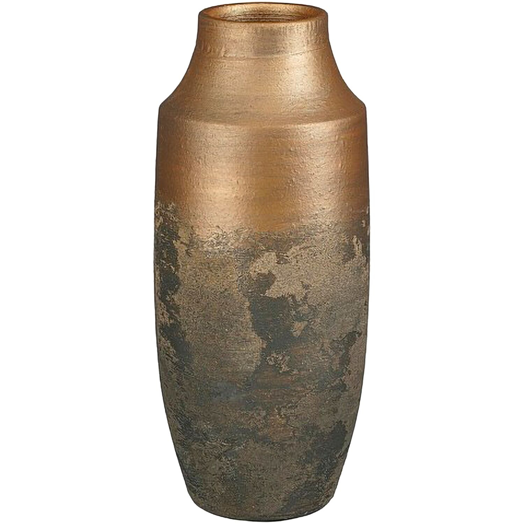 Vaas Liscia 45 cm hoog donkergoud