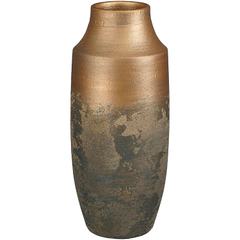 Vaas Liscia 45 cm hoog donkergoud
