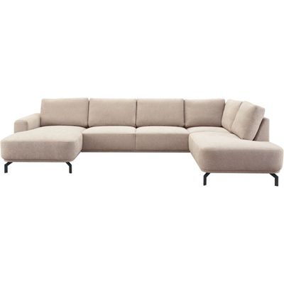 Hoekbank rechts Vanetti beige basic comfort