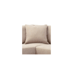 Hoekbank rechts Vanetti beige basic comfort
