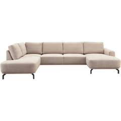 Hoekbank links Vanetti beige basic comfort