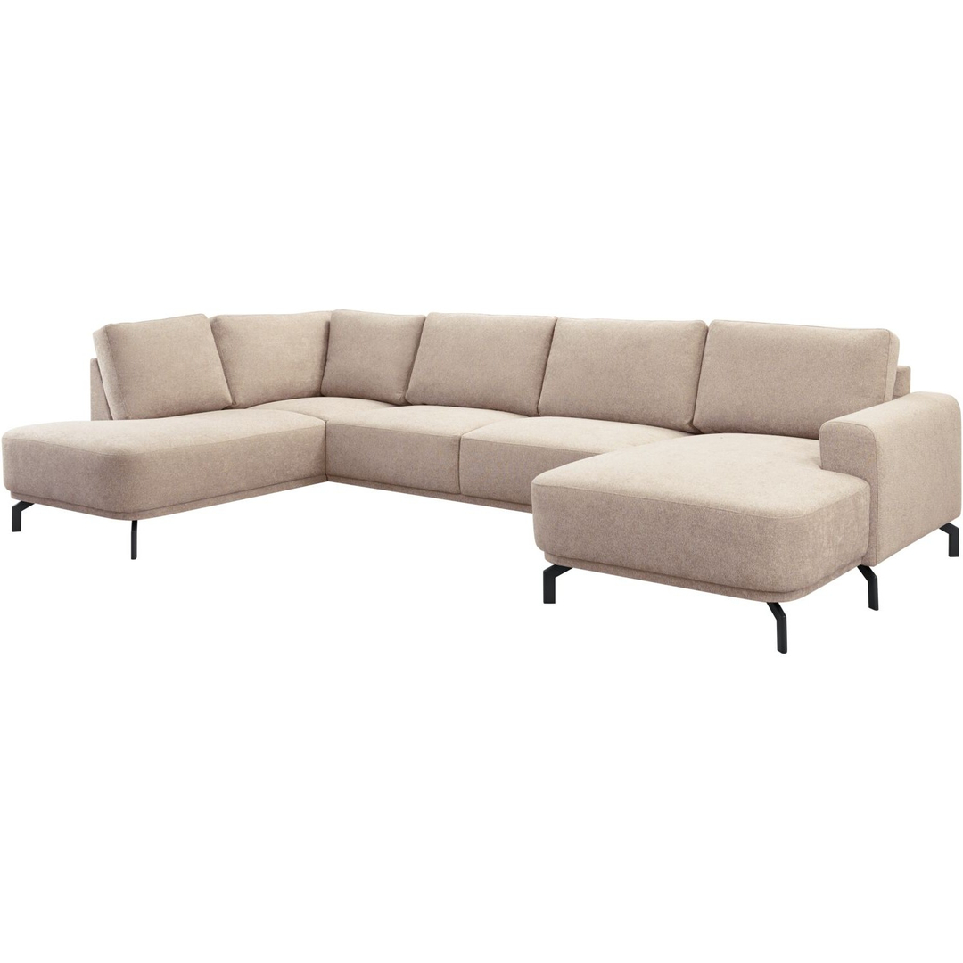Hoekbank links Vanetti beige basic comfort