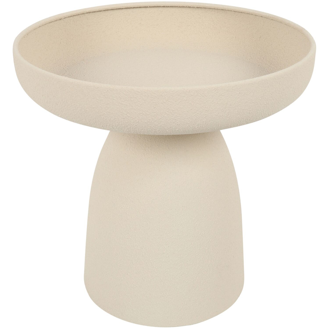 Decoratieplateau Secchia 25x25x23 cm beige