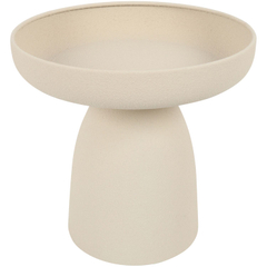 Decoratieplateau Secchia 25x25x23 cm beige