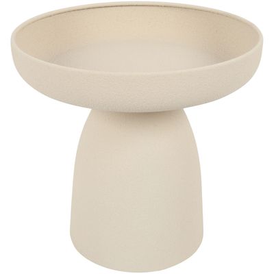 Decoratieplateau Secchia 25x25x23 cm beige
