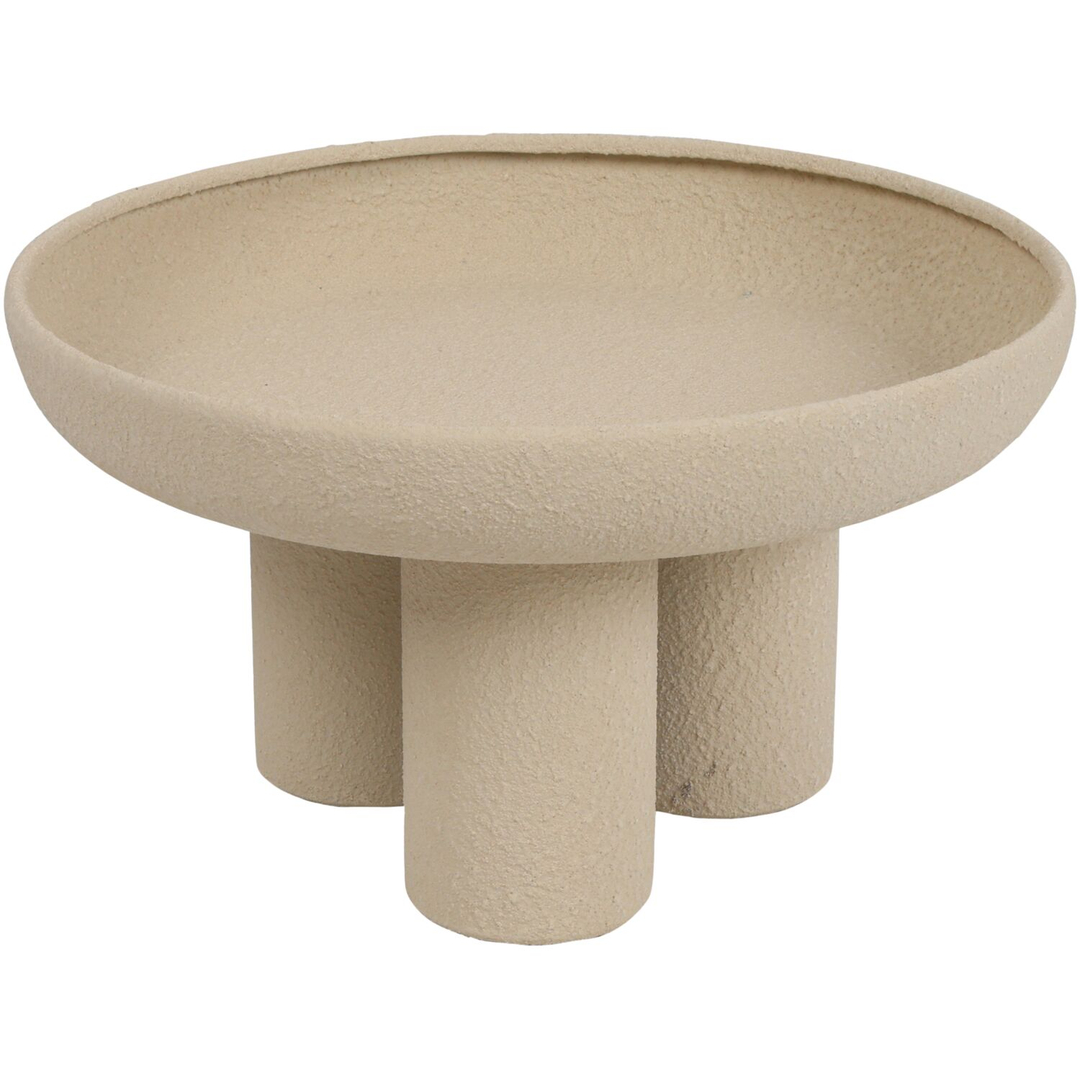 Decoratieplateau Secchia 20x20x11,5 cm beige