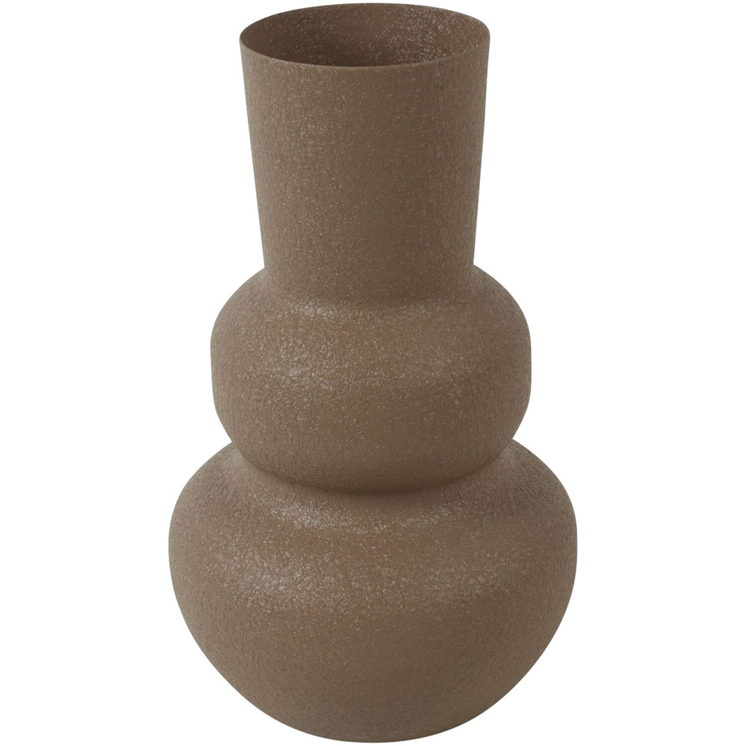 Vaas Secchia 20,5 cm hoog bruin
