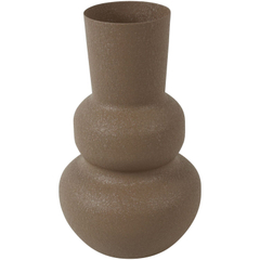 Vaas Secchia 20,5 cm hoog bruin