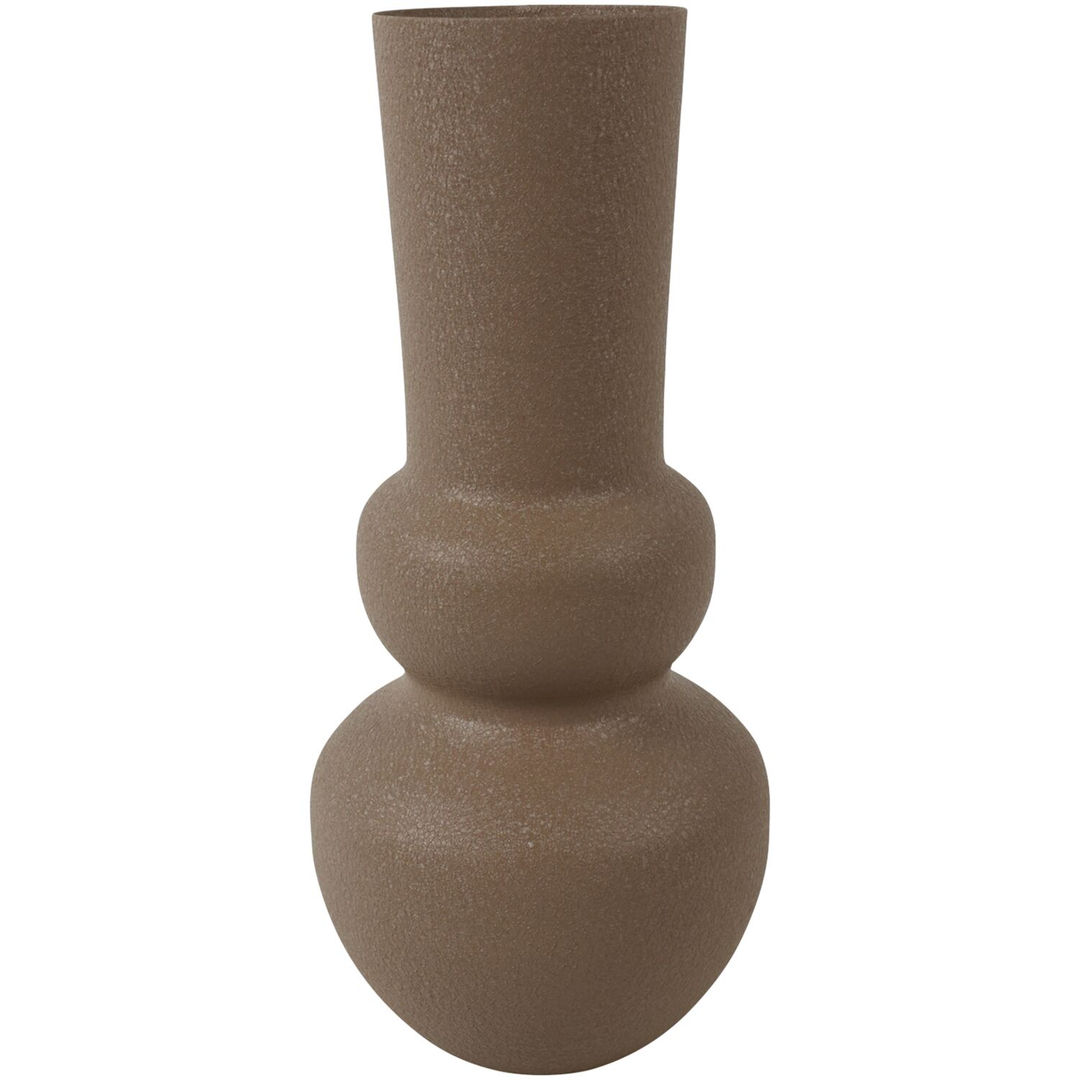 Vaas Secchia 35,5 cm hoog bruin
