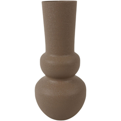 Vaas Secchia 35,5 cm hoog bruin