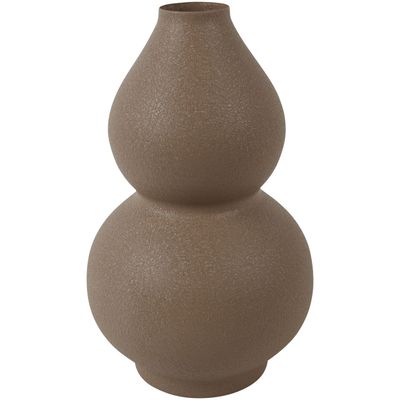 Vaas Secchia 29 cm hoog bruin