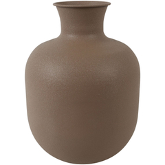 Vaas Secchia 40,5 cm hoog bruin
