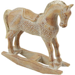 Decoratiebeeld Secchia hobbelpaard 20,8 cm hoog