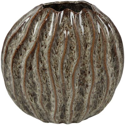 Vaas Secchia 25x14x27 cm bruin