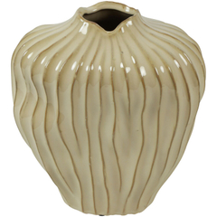 Vaas Secchia 26x16x30 cm crème