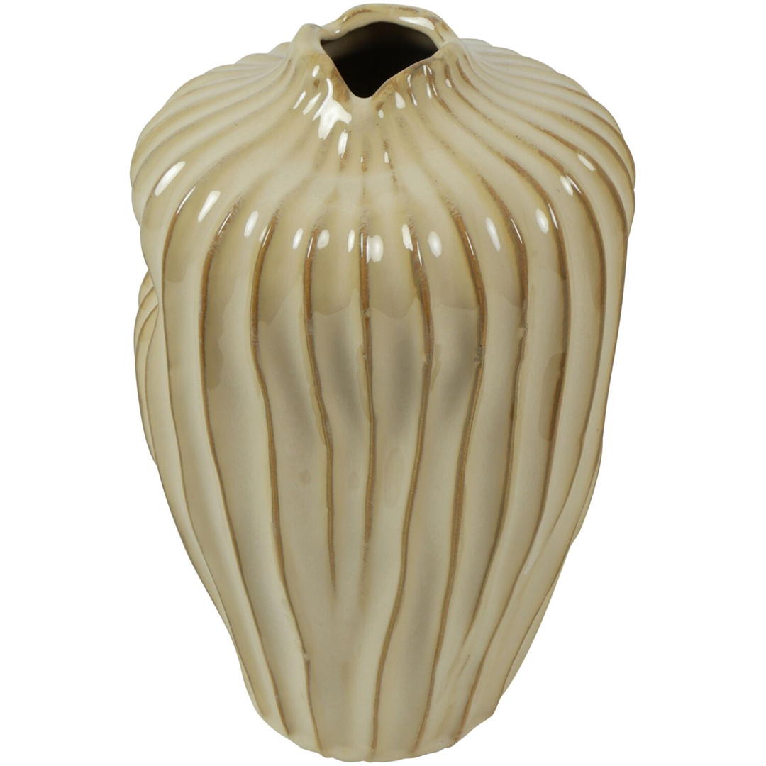 Vaas Secchia 19x19x30 cm crème