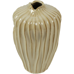 Vaas Secchia 19x19x30 cm crème
