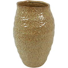 Vaas Secchia 38 cm hoog geel