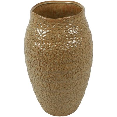 Vaas Secchia 45 cm hoog geel