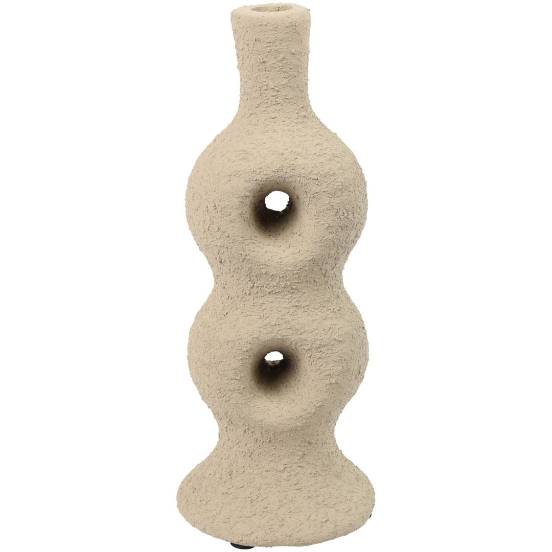 Kandelaar Secchia 28,5 cm taupe
