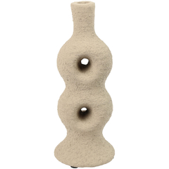 Kandelaar Secchia 28,5 cm taupe