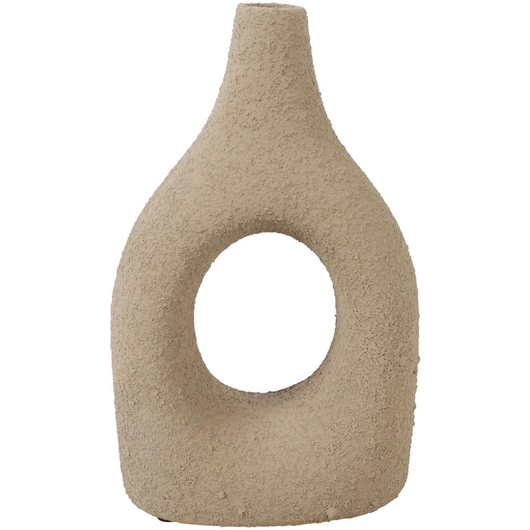 Vaas Secchia 28 cm hoog taupe