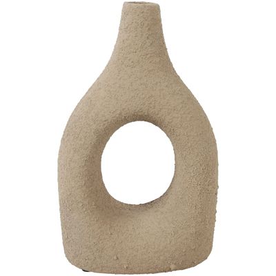 Vaas Secchia 28 cm hoog taupe