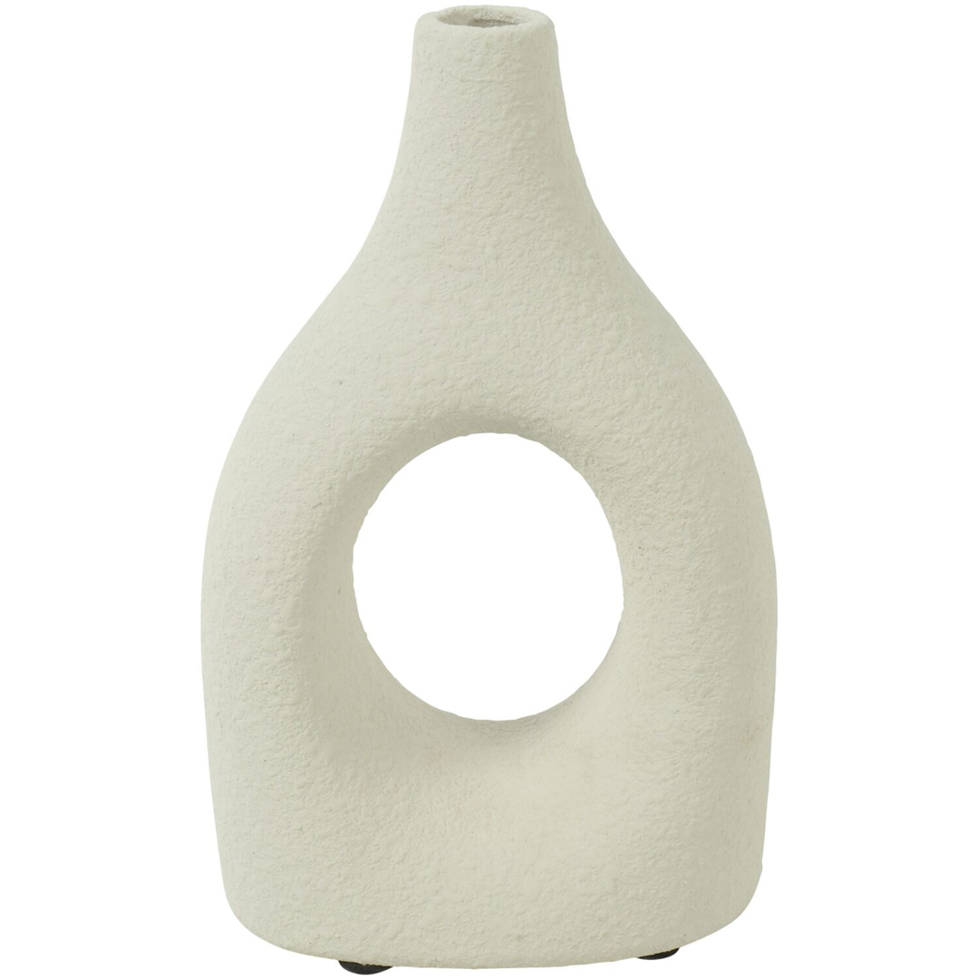 Vaas Secchia 23,5 cm hoog crème