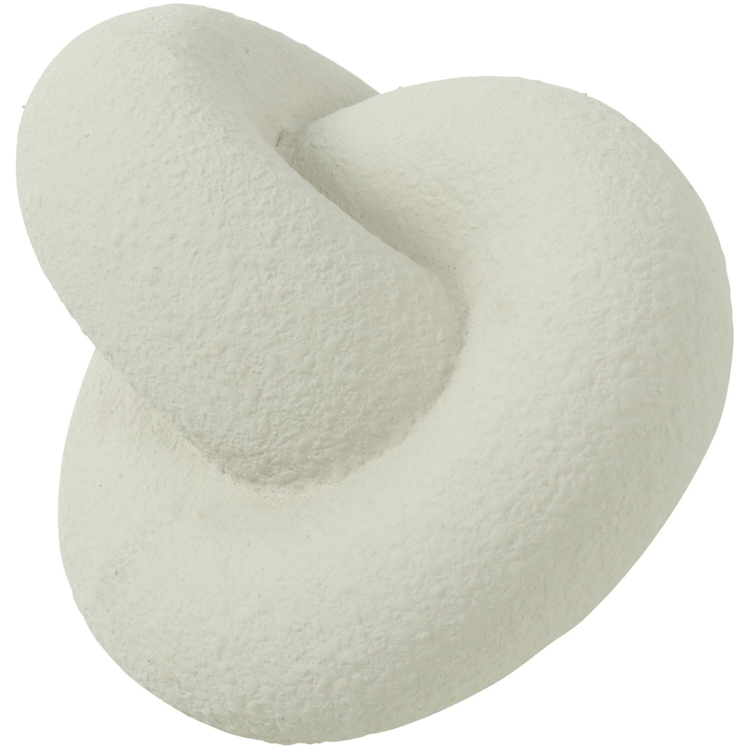 Decoratiebeeld Secchia 16,5 cm breed crème