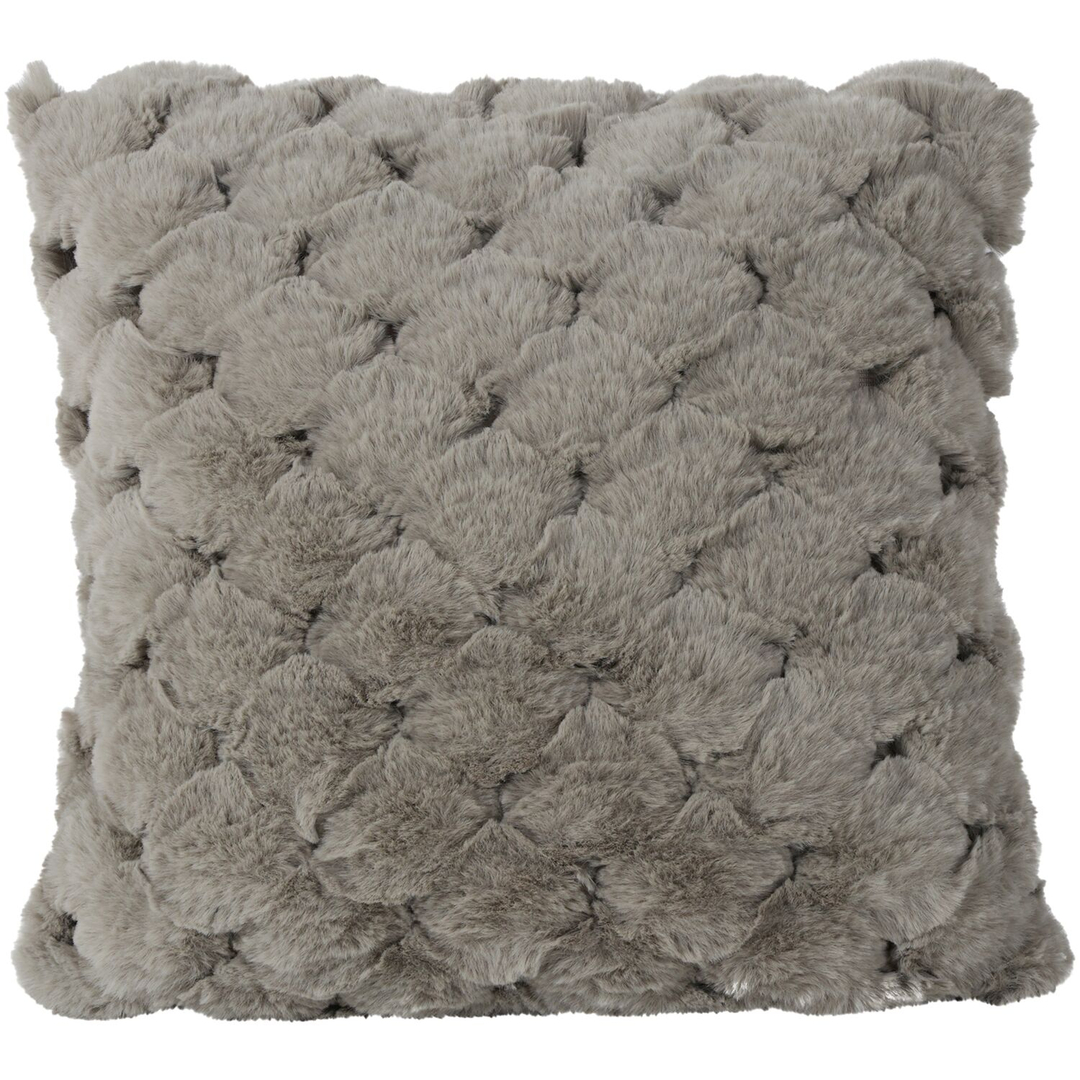 Sierkussen Secchia 45x45 cm bruin