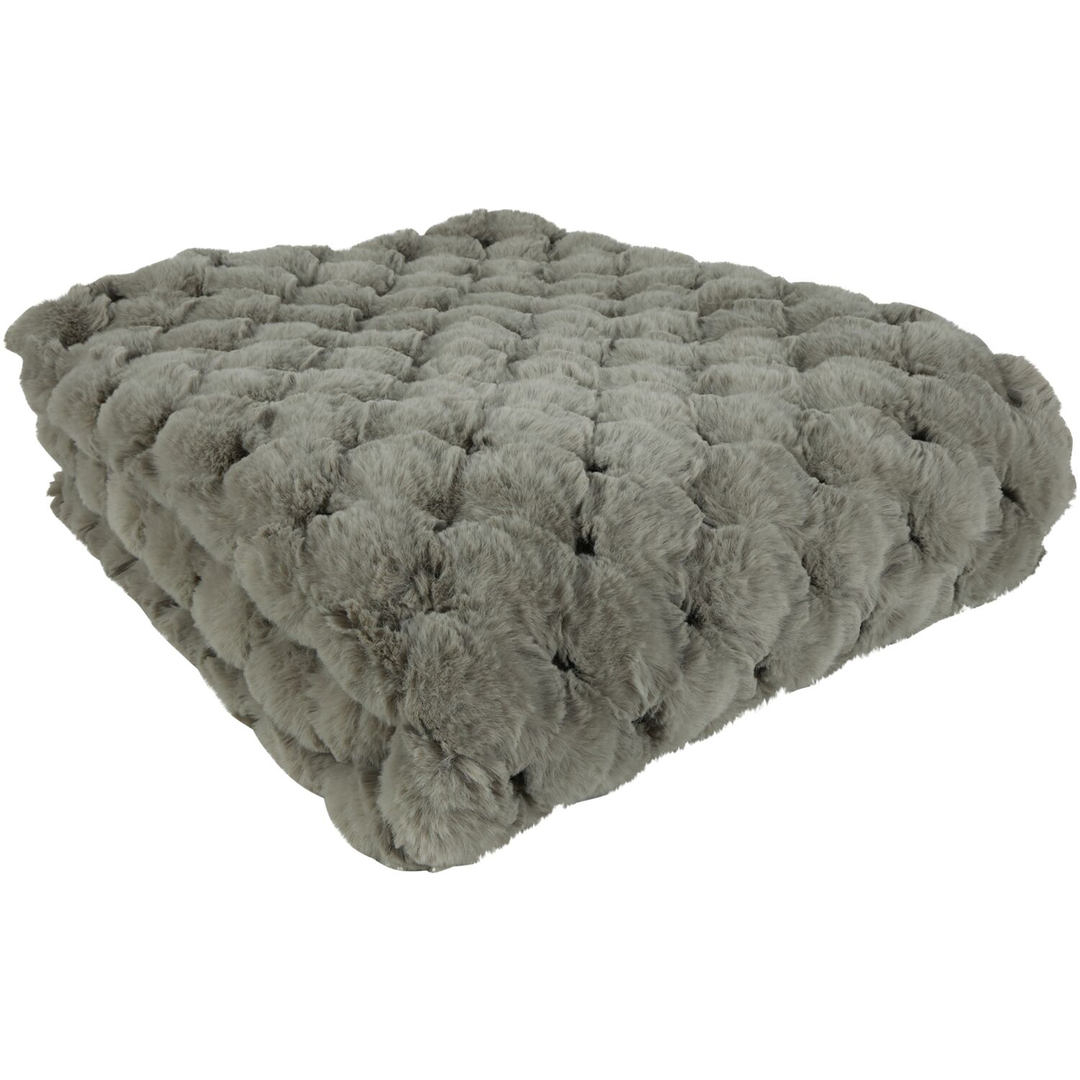 Plaid Secchia 170x130 cm bruin