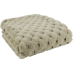 Plaid Secchia 170x130 cm beige