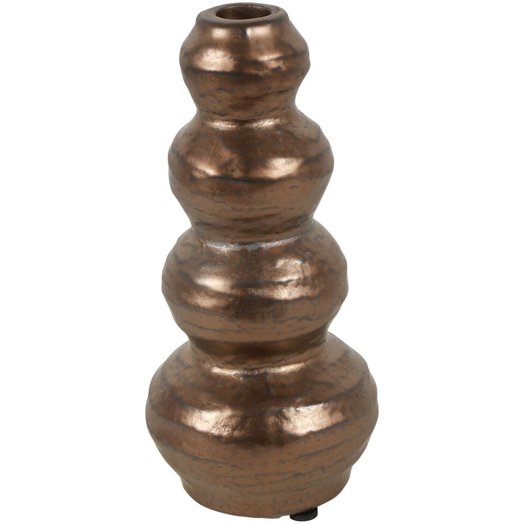 Vaas Secchia 20,7 cm hoog bruin