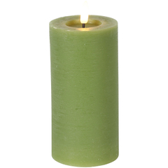 Stompkaars Benevento LED 15 cm hoog groen