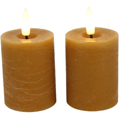Stompkaars Benevento 9 cm hoog oranje