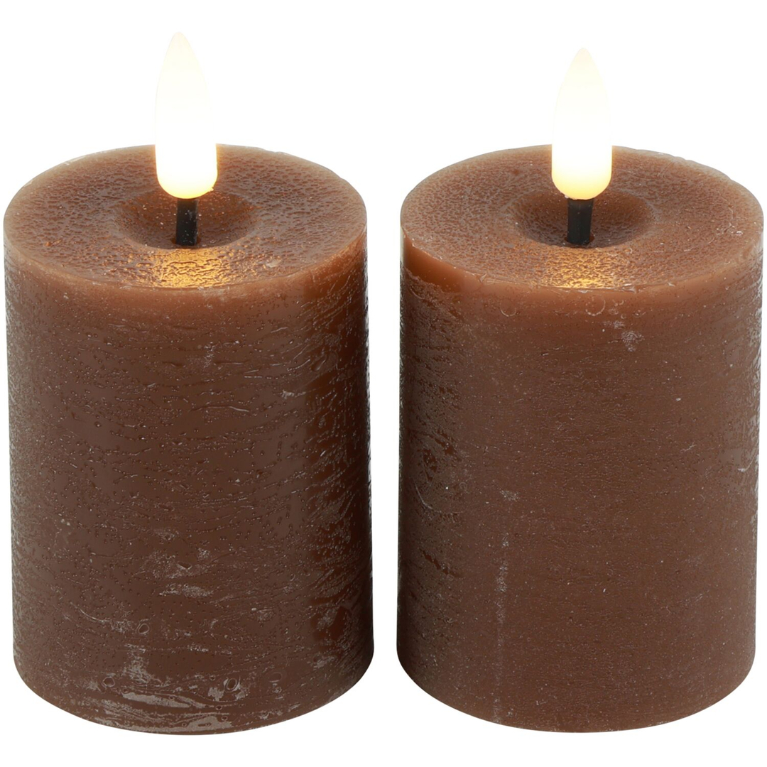Stompkaars Benevento 9 cm hoog bruin