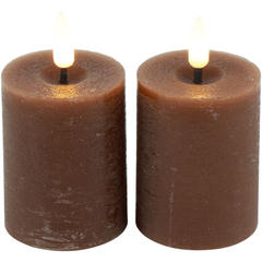 Stompkaars Benevento 9 cm hoog bruin