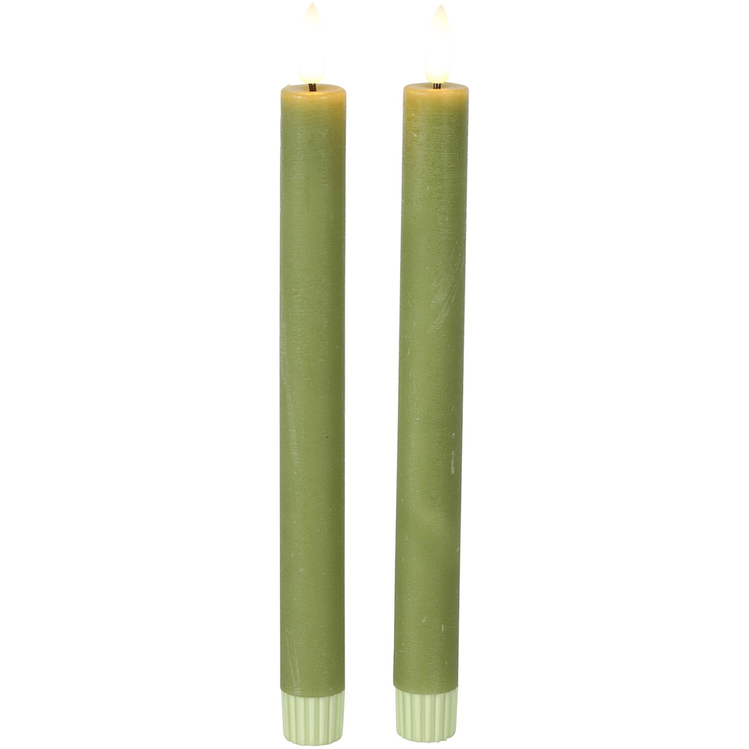 Dinerkaars Benevento 24 cm hoog lichtgroen
