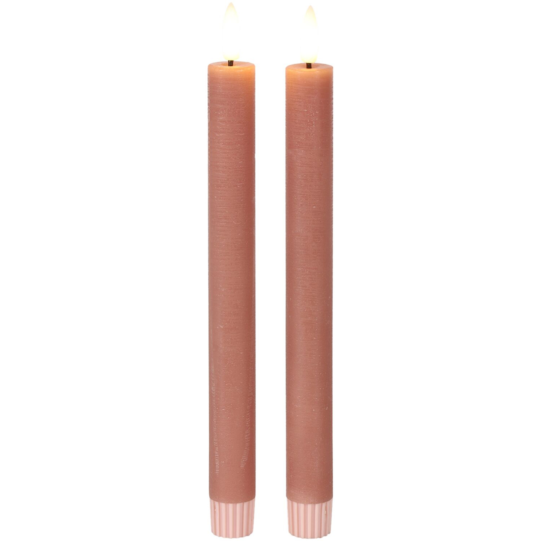 Dinerkaars Benevento 24 cm hoog roze