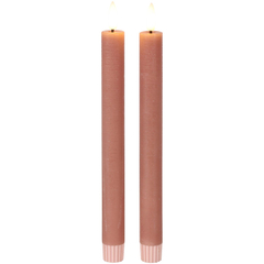 Dinerkaars Benevento 24 cm hoog roze