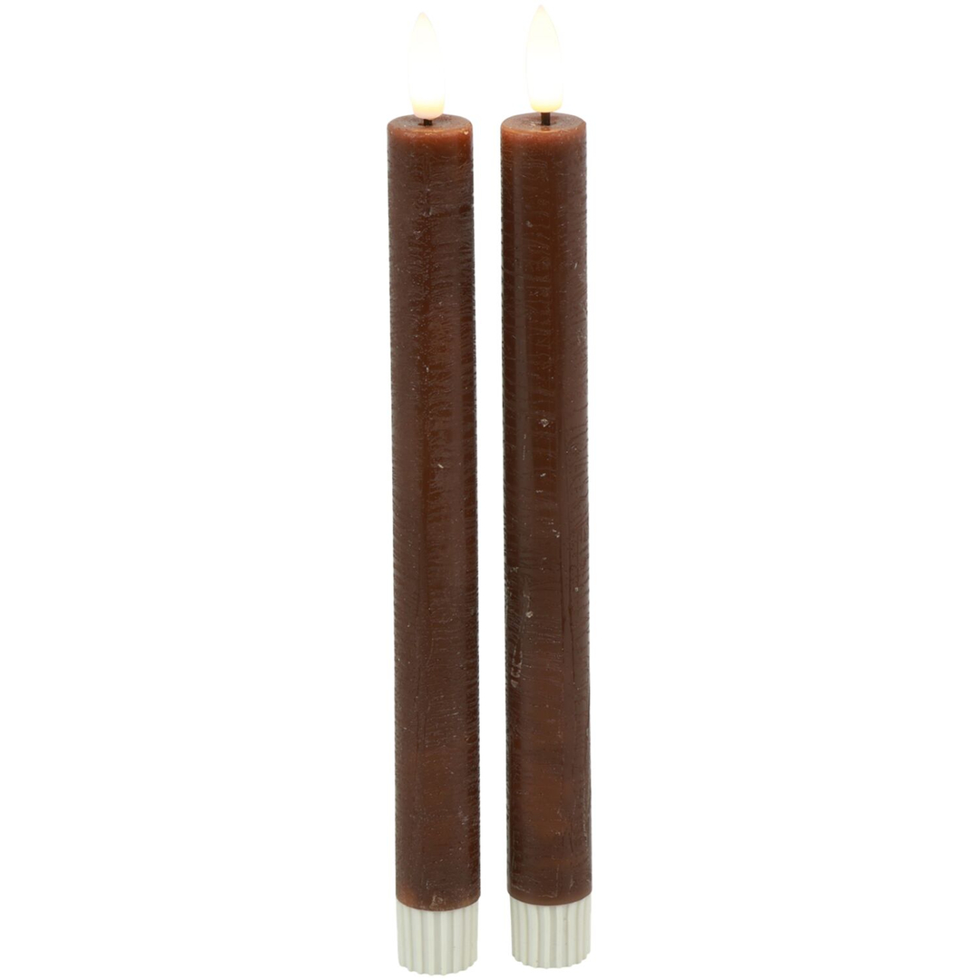 Dinerkaars Benevento 24 cm hoog bruin