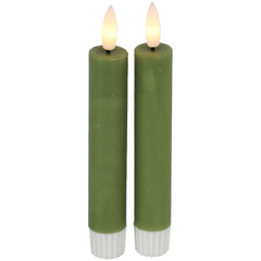 Dinerkaars Benevento 12,5 cm hoog lichtgroen