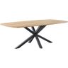 Eettafel Levado 200x100 cm spinpoot Deens ovaal
