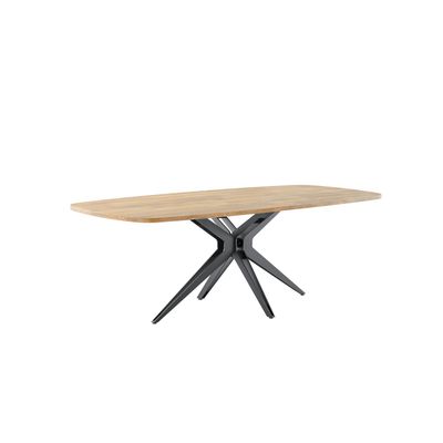 Eettafel Levado 200x100 cm open spinpoot Deens ovaal